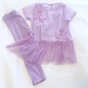 River Island Mini outfit  lavender lace